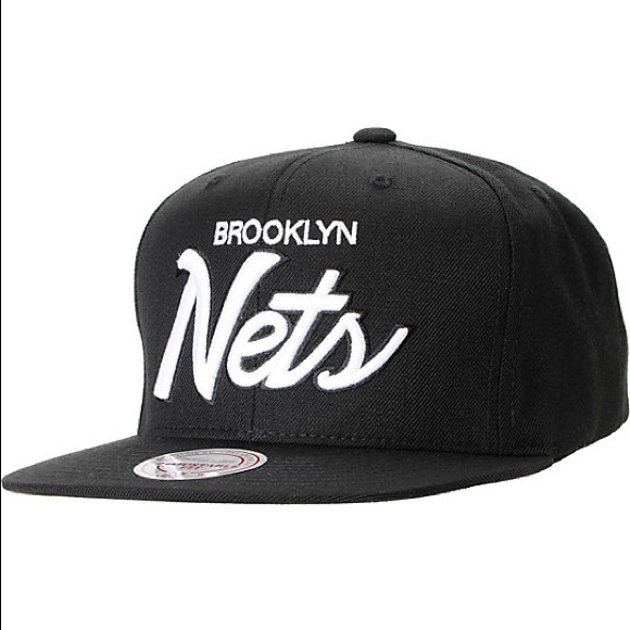 brooklyn nets hat mitchell and ness
